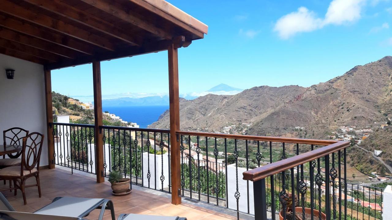 Casa La Sabina Roja 1 - Casa Con Impresionantes Vistas Sobre Hermigua Y El Mar Экстерьер фото