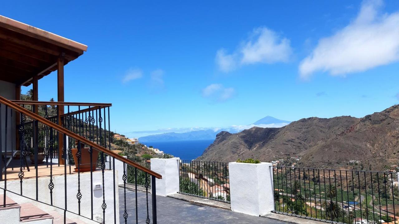 Casa La Sabina Roja 1 - Casa Con Impresionantes Vistas Sobre Hermigua Y El Mar Экстерьер фото