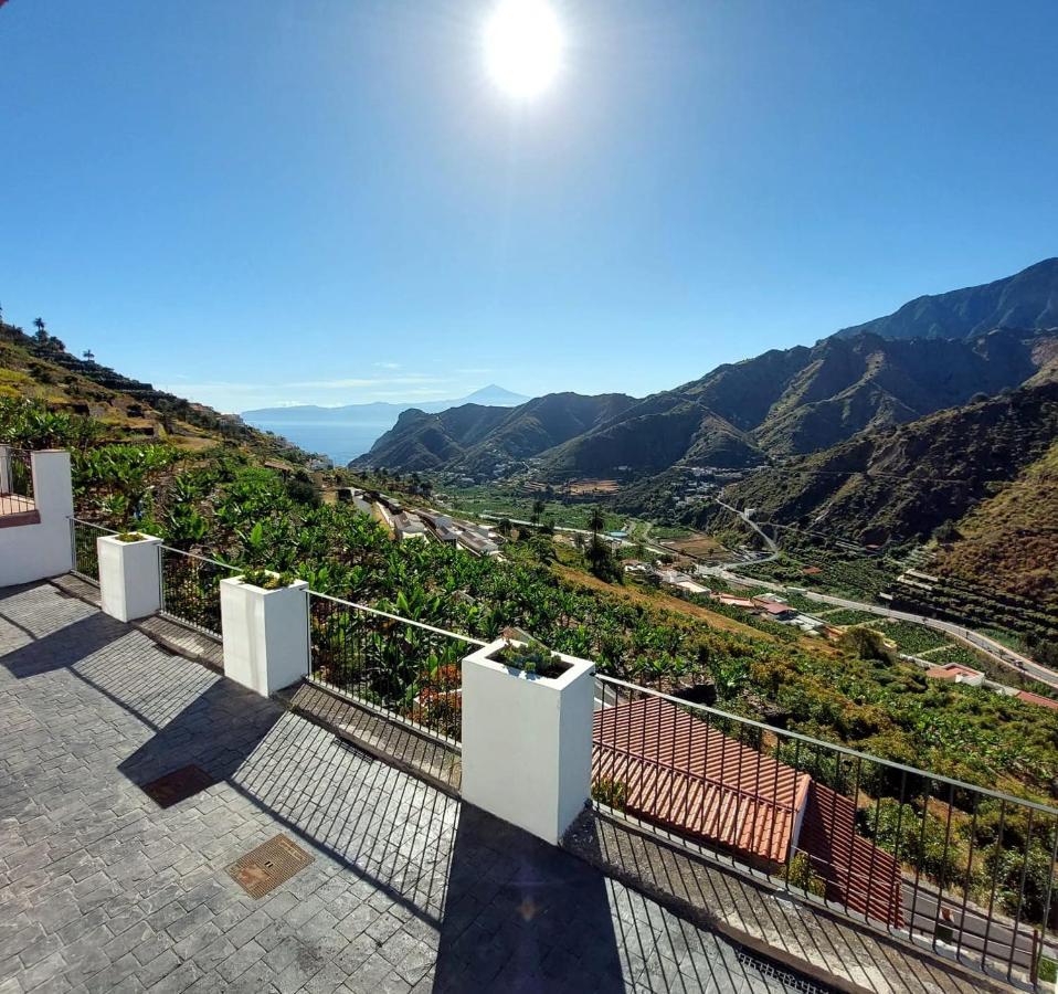 Casa La Sabina Roja 1 - Casa Con Impresionantes Vistas Sobre Hermigua Y El Mar Экстерьер фото