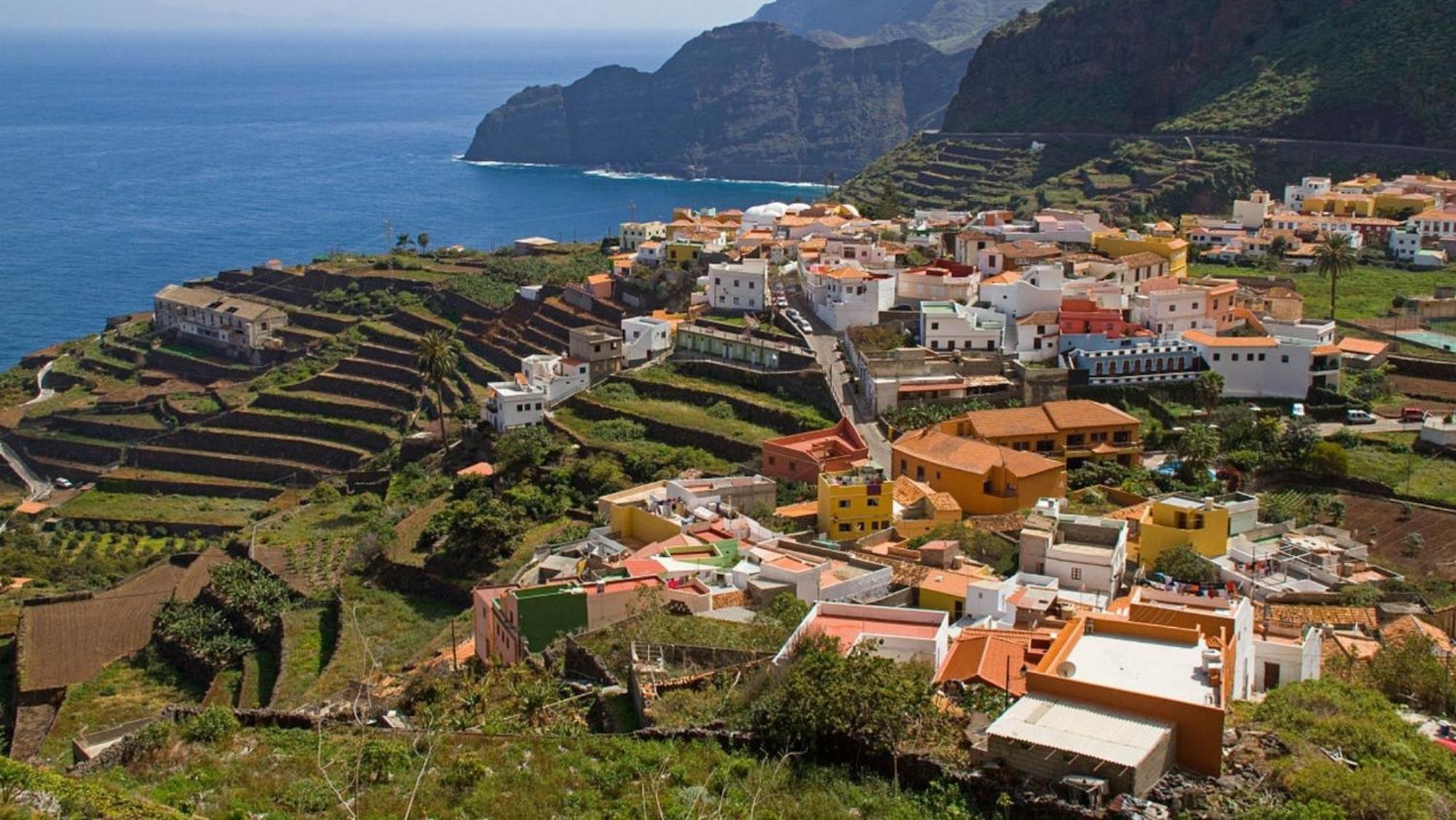 Casa La Sabina Roja 1 - Casa Con Impresionantes Vistas Sobre Hermigua Y El Mar Экстерьер фото
